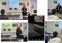 Young drivers in Powys hear hard-hitting lessons on road safety