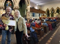 Mary Fellowes honoured at Hay Dial-a-Ride Christmas event