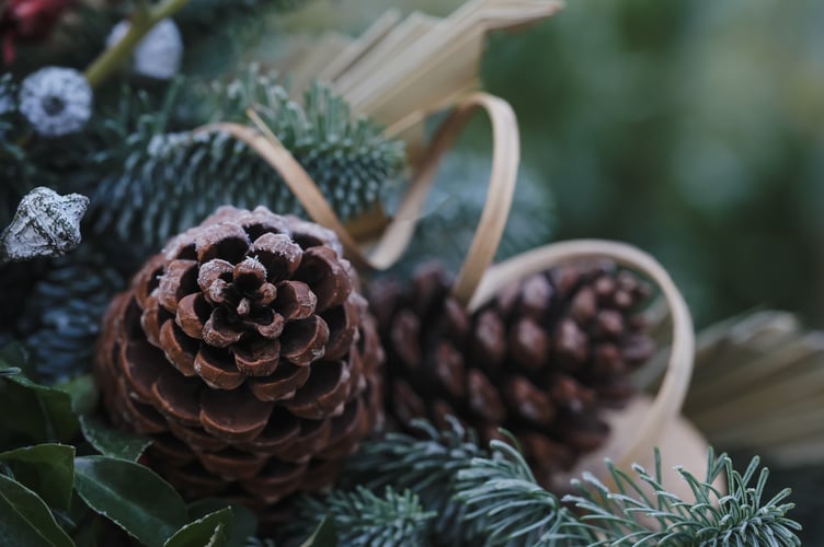Homemade wreaths can offer a low-cost, eco-friendly alternative to shop-bought décor