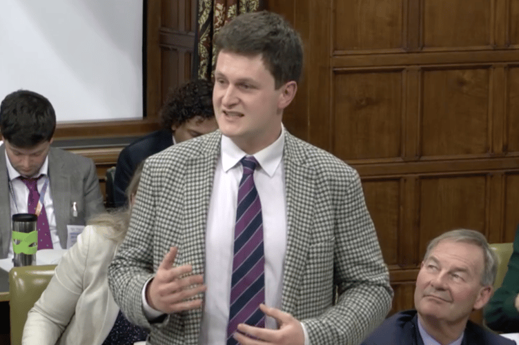 David Chadwick MP speaking in Westminster Hall