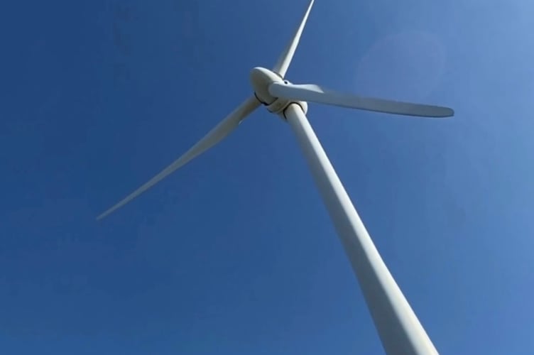 Developers say retaining the test masts will allow a fuller picture of wind conditions at the two proposed turbine sites.