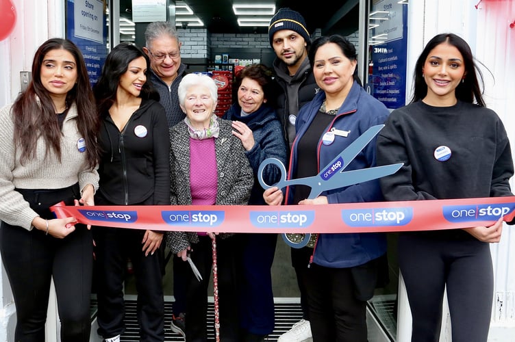 One Stop Talgarth opening ceremony