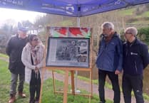 Tribute panel unveiled to industrial pioneer George Overton