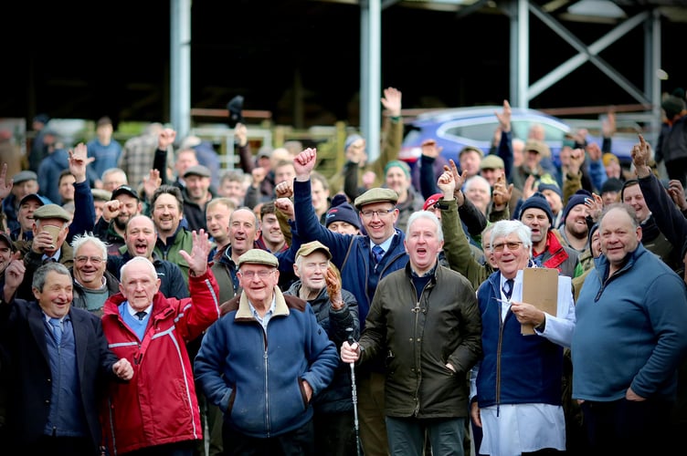 The key players in good voice on the day