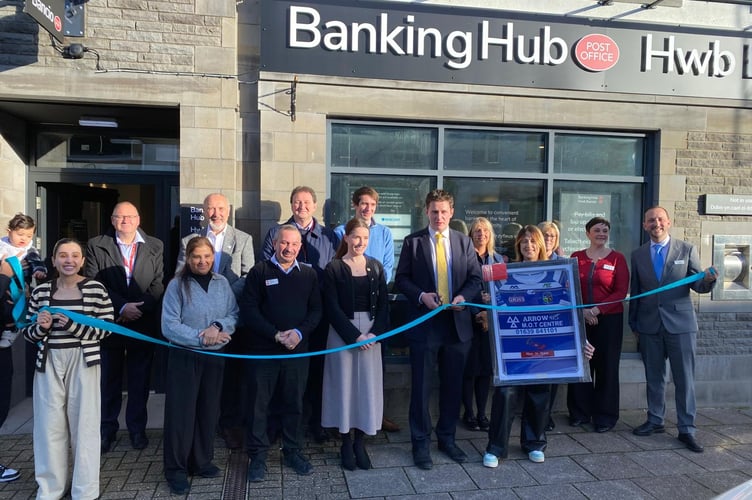 The Banking Hub is located at 14 Commercial Street, the site of the former Lloyds Bank