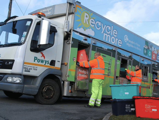 Check your bin day: Most Powys households set for collection changes