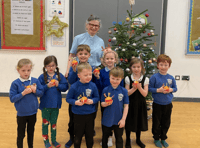 Christmas spirit shines at Hay-on-Wye CP School