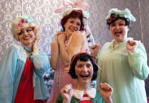 Breconshire care home residents enjoy festive comedy show