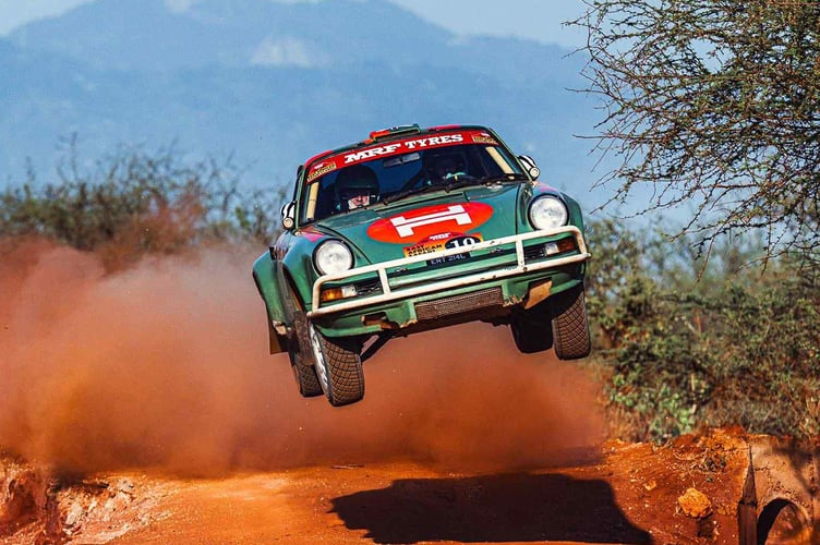 Co-driver Dylan McPhee from Pantydwr goes down in history by winning the event