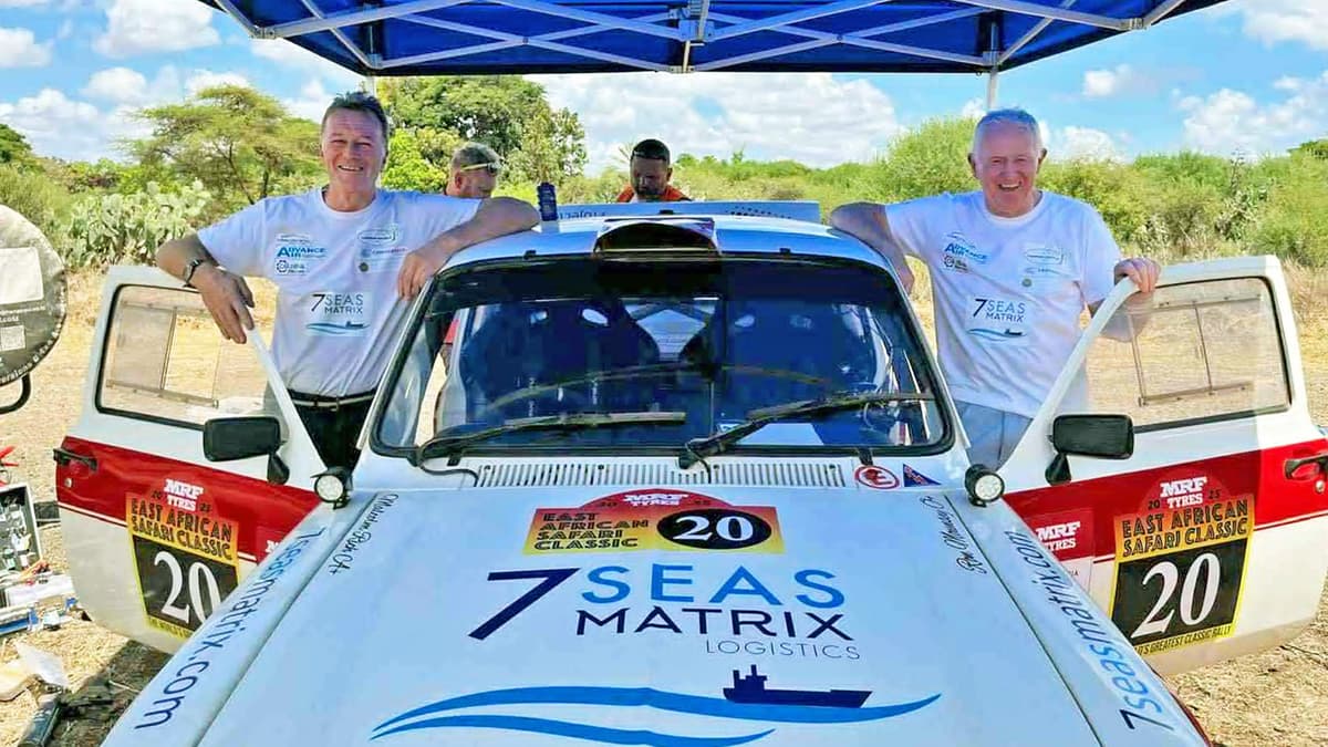 From Brecon to Kenya: Local rally driver conquers safari challenge