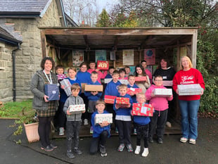 Christmas gift boxes to bring cheer to older people across Powys