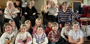 Year 2 pupils bring Christmas cheer to nursing home