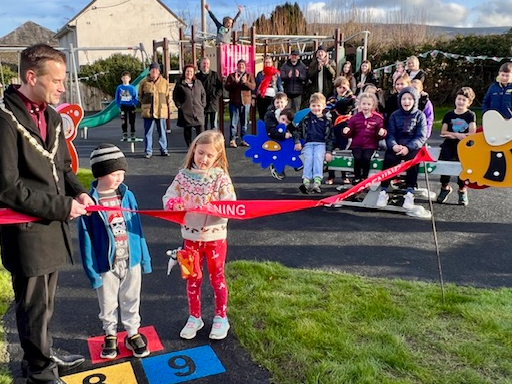 Hay-on-Wye's Gypsy Castle Playground reopens after improvements