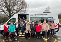 Llandrindod's new community bus launches