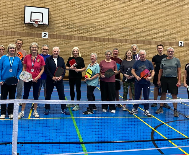 Pickleball takes Brecon by storm!