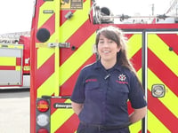 Meet Sioned: On-Call Firefighter making a difference in her community
