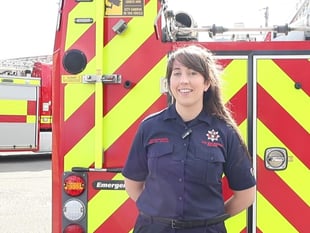 Meet Sioned: On-Call Firefighter making a difference in her community