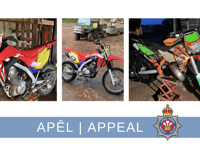 Two off-road motorcycles stolen from Builth Wells address
