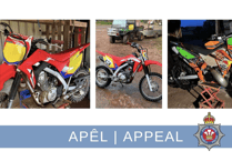 Two off-road motorcycles stolen from Builth Wells address