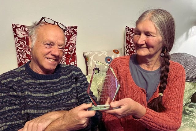 Powys carers win national award for helping young man ‘find his voice’