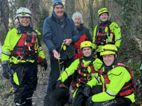 Danny the dog rescued in Boxing Day happy ending!
