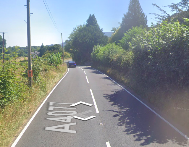 Crickhowell to Gilwern A4077