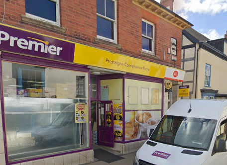 The Post Office on High Street in Presteigne