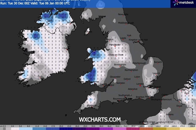 Significant snowfall 'likely' over the weekend and into next week