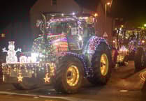 Christmas charity tractor run raises over £10,000!