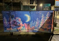 Llanwrtyd awakens to festive mystery: Anonymous banners blanket town