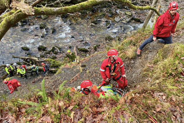 Walker sustains serious injuries after fall in Four Waterfalls area