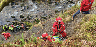 Walker sustains serious injuries after fall in Four Waterfalls area
