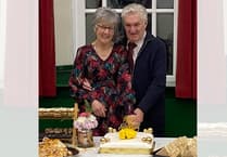 Golden wedding celebration raises over £1,000 for good causes
