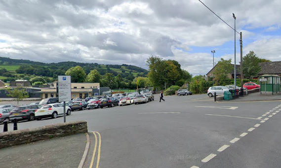 Oxford Road car park in Hay-on-Wye