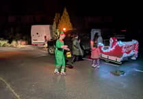 Hundreds raised during Father Christmas village visits