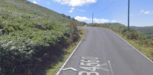 Llangynidr Mountain Road currently closed due to weather conditions