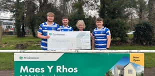 Developer donation for Welsh rugby club