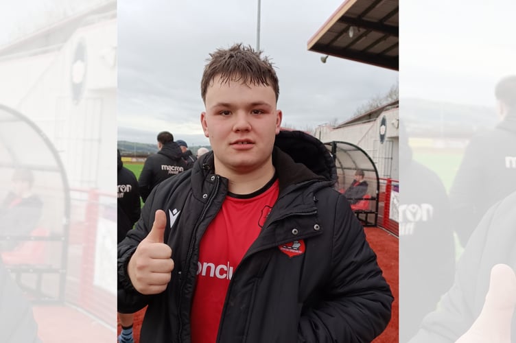Christ College hooker Ioan Evans, who got the opening try for the Welsh Academicals in their win over Llandovery College