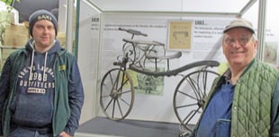 One of world’s rarest bicycles rolls into Powys museum