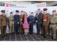 Years of service and young talent recognised at Powys ceremony