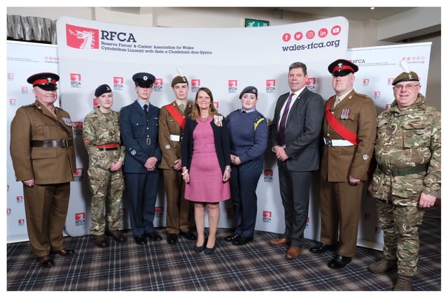 Years of service and young talent recognised at Powys ceremony