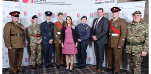Years of service and young talent recognised at Powys ceremony