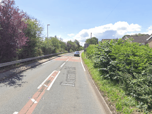 Cyclist taken to hospital after collision near castle