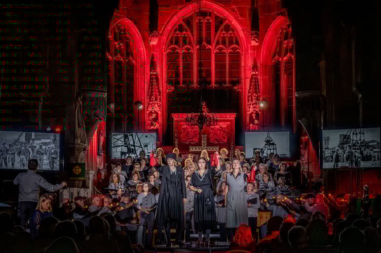 Performers bring the story of the 1934 Gresford mining disaster to life in NEW Sinfonia’s opera, now shortlisted for a prestigious classical music award