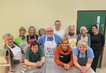 Builth Wells seniors enjoy belated Christmas party