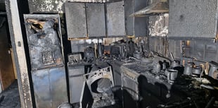 Bronllys blaze started by tumble dryer, fire service confirms