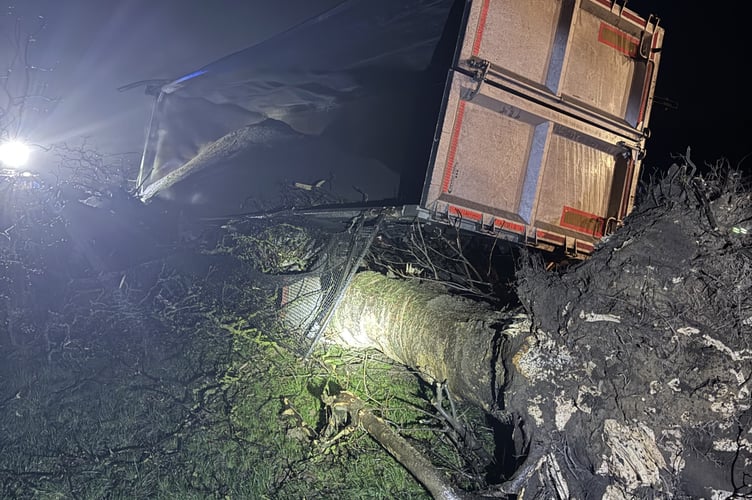 One person was taken to hospital