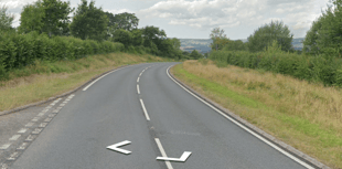 Talgarth to Cwmdu road closed due to collision