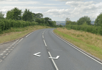 Talgarth to Cwmdu road closed due to collision