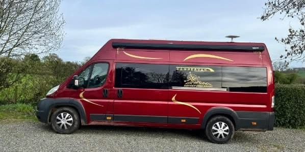 Police are appealing for information after a maroon Citroen Relay camper van was stolen from the Boughrood area